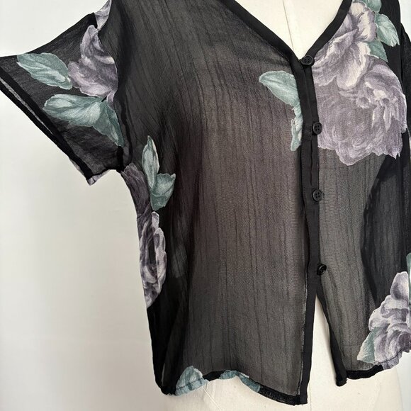 90s/Y2K Sheer Top - Picture 4 of 6